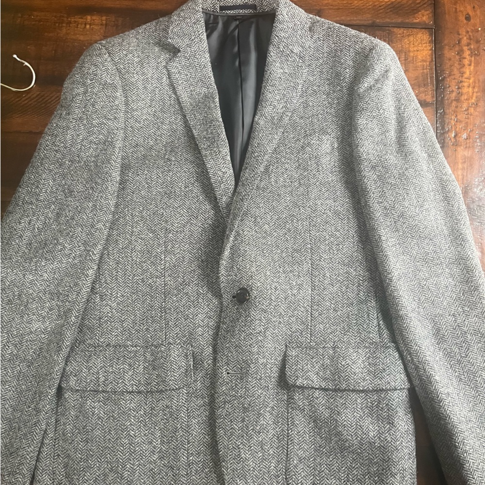 J. Crew x Moons Mills Tweed Wool Blazer